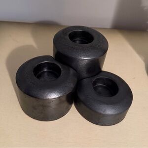 PartyLite set of three stepping stone tea-light holder